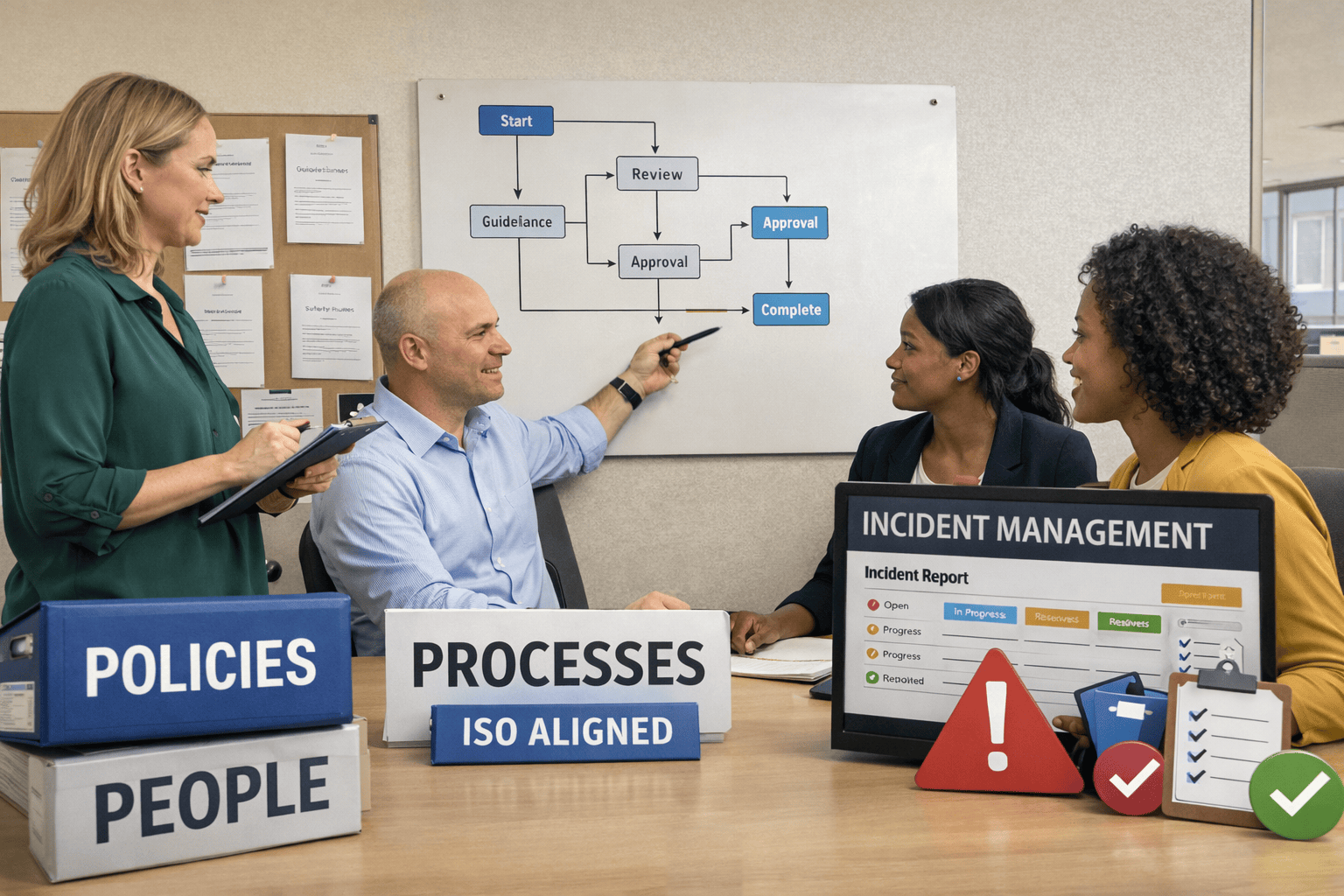 Policies, Processes, People, ISO-Ready ... All Connected