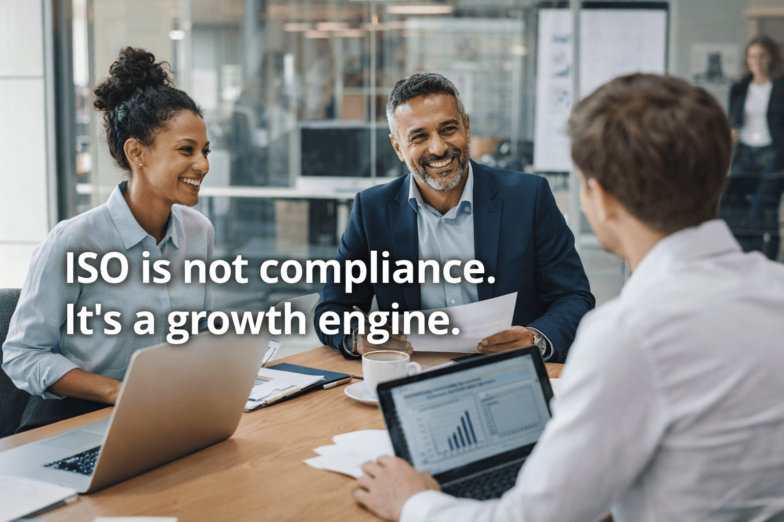 ISO is not compliance. It’s a growth engine