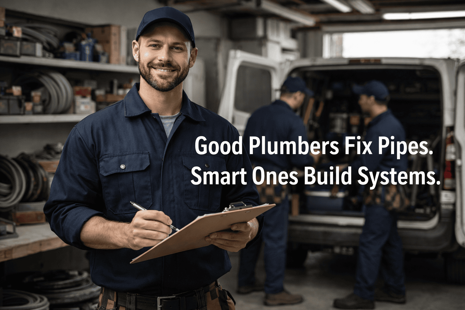Good Plumbers Fix Pipes. Smart Ones Build Systems